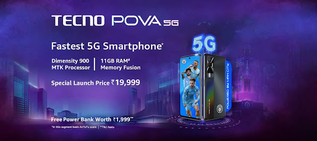 Techno Pova 5G Price in India